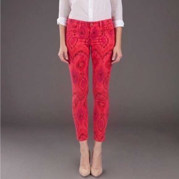 Joe’s Jeans Skinny Ankle Tribal Print Jeans Sz 31 - Picture 3 of 7